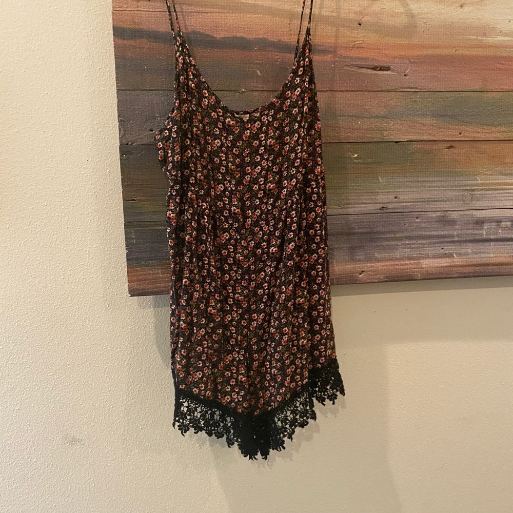 Free people Floral romper